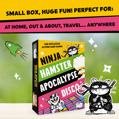 Ninja Hamster Apocalypse Disco (original small box)