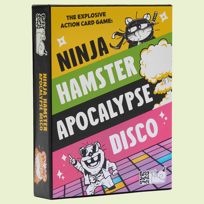 Ninja Hamster Apocalypse Disco (original small box)